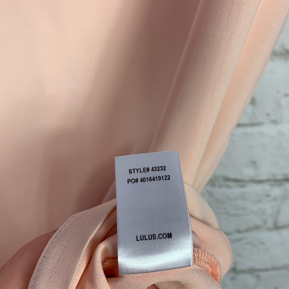 Lulus Blush Shift And Shout Short Sleeve Dress XS - Picture 10 of 10